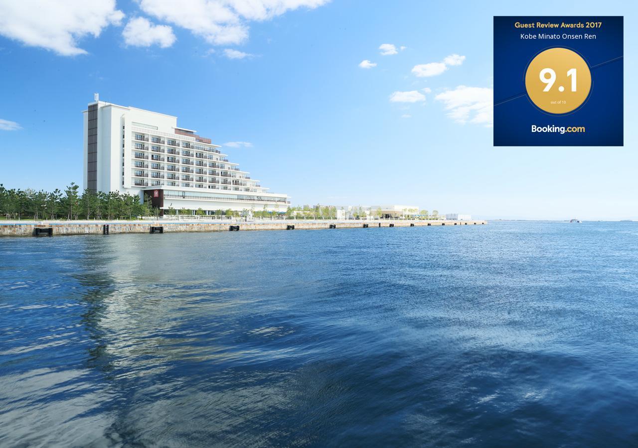 Kobe Minato Onsen Ren (Adults Only) Hotel Bagian luar foto